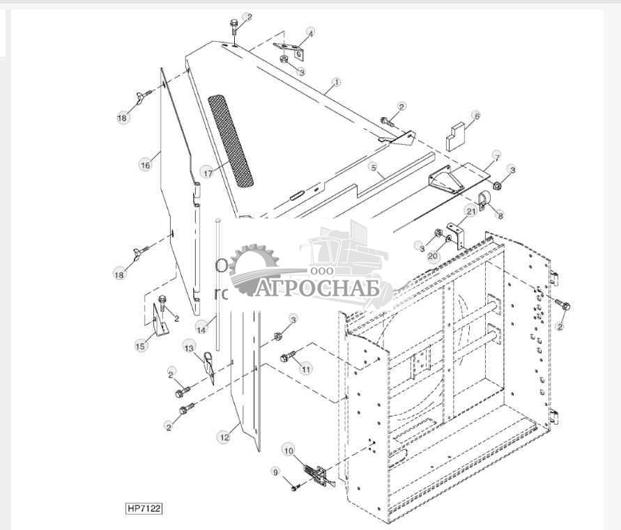 Radiator Shell And Seals 